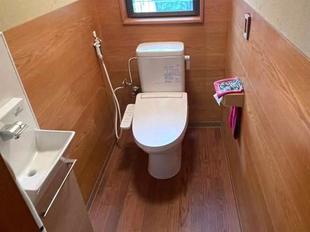【トイレ】朝倉市｜20年以上使用したトイレの替え時でした