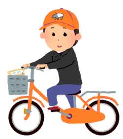 自転車に乗る 黒ポロ - コピー.png