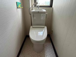 七飯町S様邸　簡易水洗トイレ交換工事