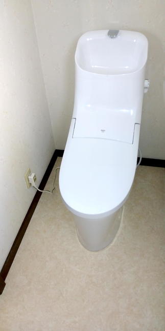 節水型トイレに交換