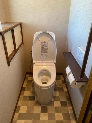 TOTO独自のキレイ機能で快適！A様邸　トイレリフォーム工事